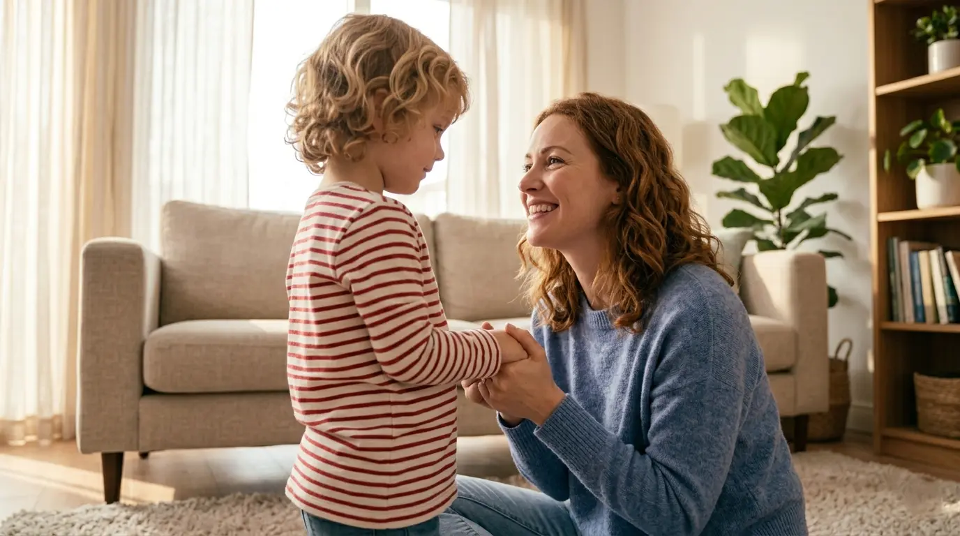 Parent and child connecting